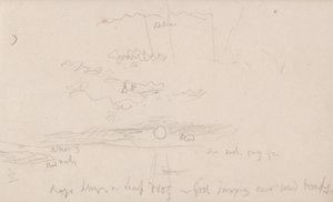 チャンネルスケッチブック 作： Joseph Mallord William Turner